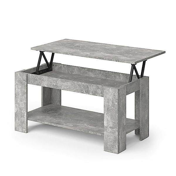 Vicco Couchtisch Lorenz, Beton, 100 x günstig online kaufen