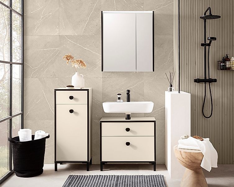 Schildmeyer Highboard Edda, Breite 40,3 cm, eine Tür & eine Schublade, Made günstig online kaufen