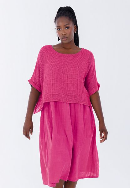 YC Fashion & Style Sommerkleid Lagenlook-Kleid günstig online kaufen