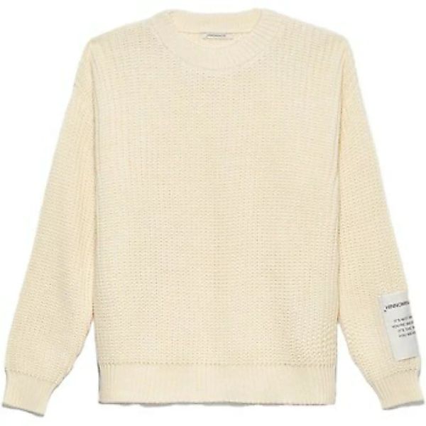 Hinnominate  Sweatshirt Maglia Corta Girocollo Costa Perlata Con Etichetta günstig online kaufen