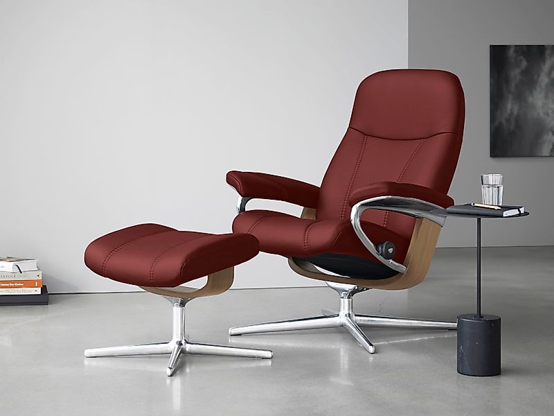 Stressless® Relaxsessel »Consul« Set, Relaxsessel mit Hocker, mit Hocker, m günstig online kaufen