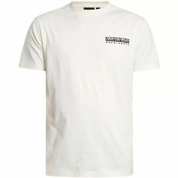 Napapijri  T-Shirt Entspanntes T-Shirt mit Vignoni-Grafik auf der Rückseite günstig online kaufen