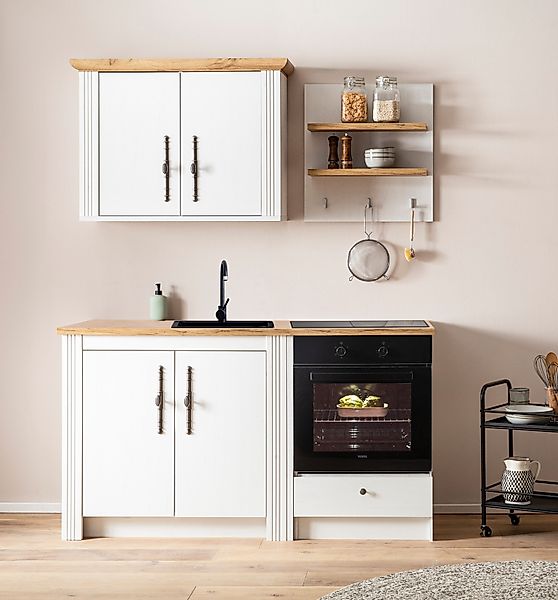 KOCHSTATION Küchenzeile KS-Westminster, Pantryküche im Landhaus günstig online kaufen