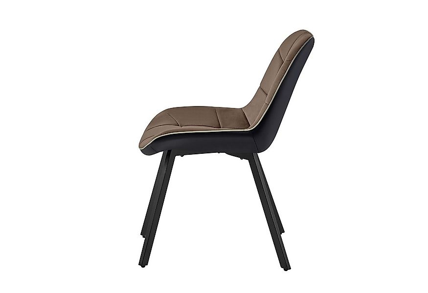 TRISENS Esszimmerstuhl Leonie (Stück, 2 St), Polstersessel mit abgestepptem günstig online kaufen