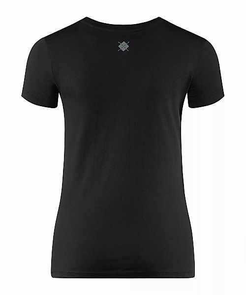 Burlington Damen T-Shirt Rundhals, XS, Schwarz, Raute, Baumwolle, 2269012-3 günstig online kaufen
