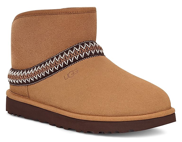 UGG CLASSIC MINI CRESCENT Schlupfboots, Winterstiefel, günstig online kaufen