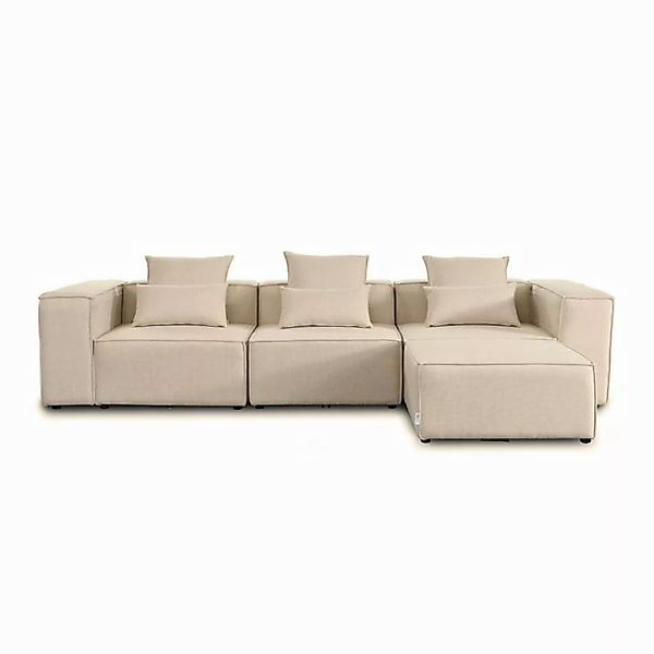 HOME DELUXE Sofa Modulares Sofa VERONA L, 4 Teile günstig online kaufen