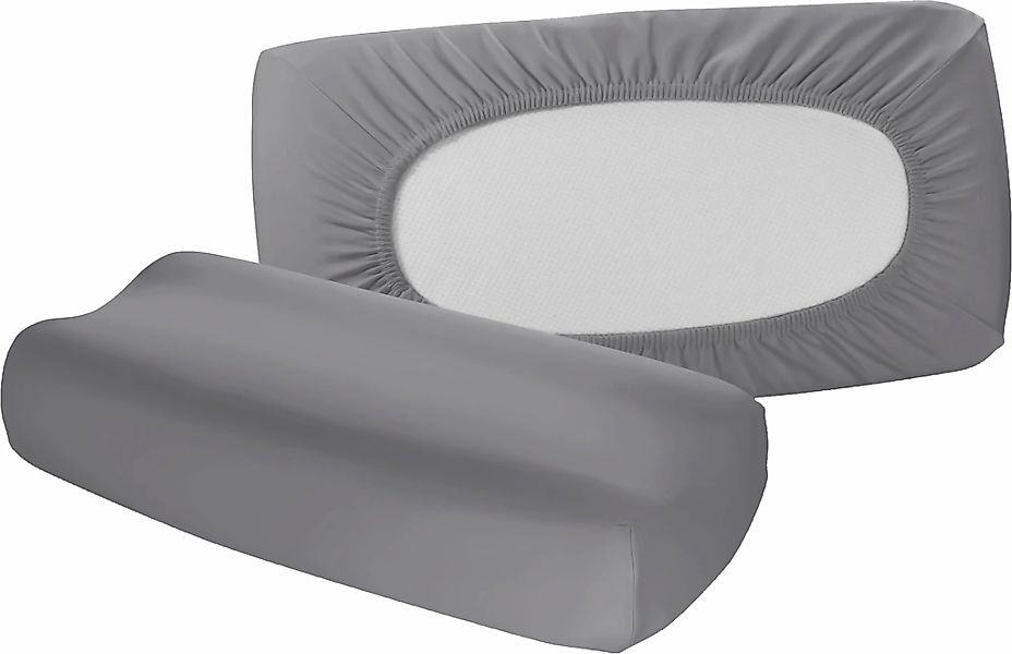 fleuresse Kissenbezug "Vital comfort" Baumwolle-Elasthan Kissenbezug, 40x60 günstig online kaufen