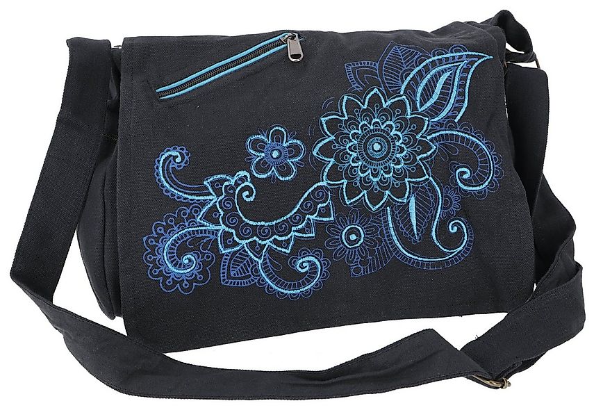 Guru-Shop Schultertasche Bestickte Boho Schultertasche, Hippie Tasche.. günstig online kaufen