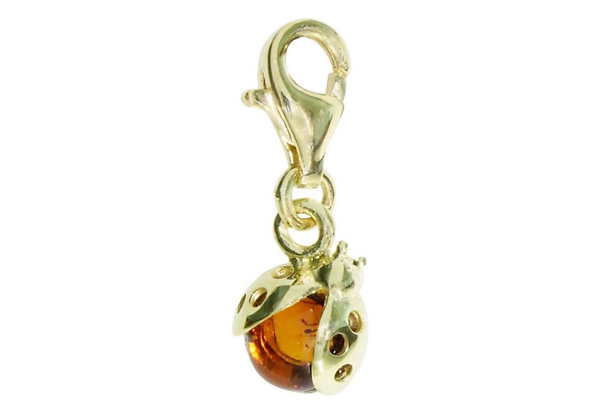 OSTSEE-SCHMUCK Kettenanhänger Ostsee-Schmuck Charm-Einhänger Marienkäfer (1 günstig online kaufen