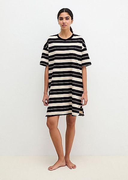 Marc O'Polo Nachthemd Mix N Match Cotton mit kurzen Ärmeln und Rundhalsauss günstig online kaufen