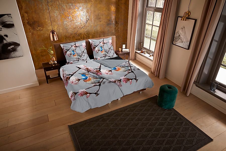 PURE luxury collection Wendebettwäsche »Yule«, Mikrofaser, 135x200, Pflegel günstig online kaufen
