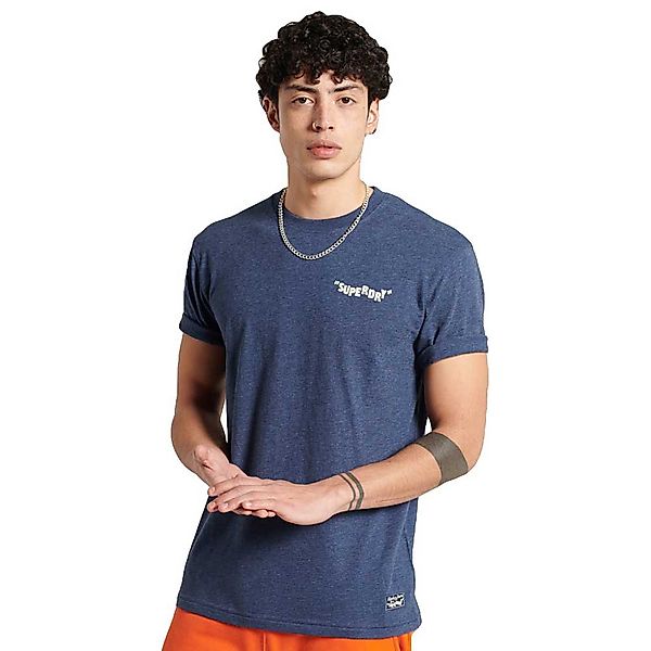 Superdry Sushi Rollers Kurzärmeliges T-shirt L Cali Washed Blue günstig online kaufen