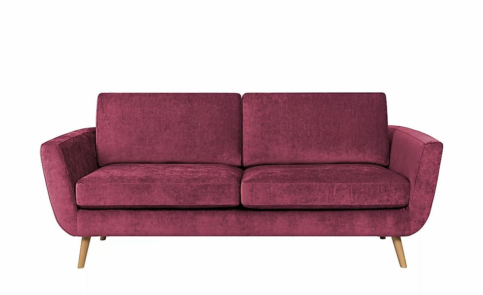 SOHO Sofa  Smilla ¦ rot ¦ Maße (cm): B: 197 H: 85 T: 93 Polstermöbel > Sofa günstig online kaufen