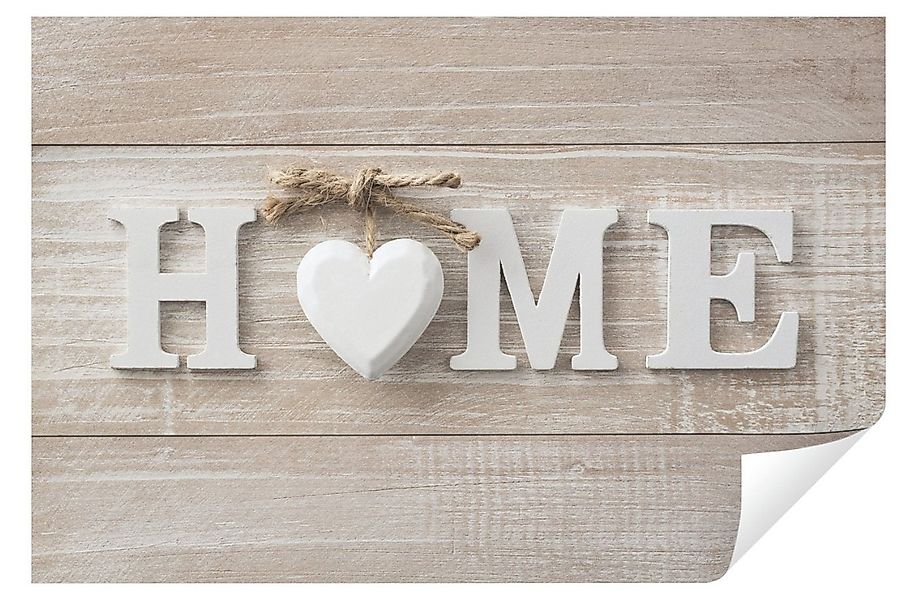 Wallarena Fototapete Bretter HOME Imitation Holz Holzoptik Wohnzimmer Schla günstig online kaufen