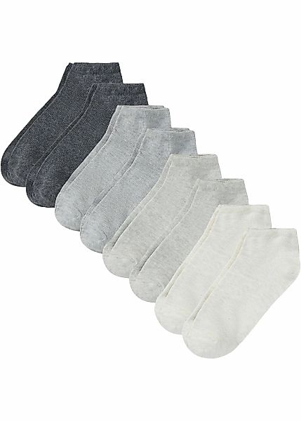 bonprix Sneakersocken Packung, 8 Paar tlg. je 2 pro Farbweg günstig online kaufen
