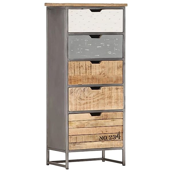 vidaXL Beistellschrank mit Schubladen 45x30x105 cm Mango Massivholz 286535 günstig online kaufen