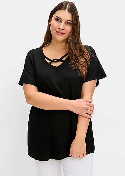Sheego T-Shirt "T-Shirt", (1 tlg.) günstig online kaufen