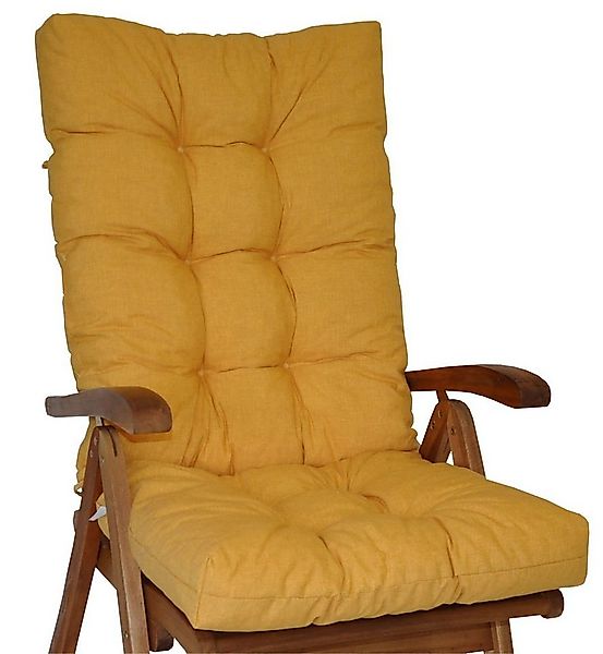 Rattani Hochlehnerauflage Polster für Gartenstuhl Hochlehner Auflage Sylva günstig online kaufen