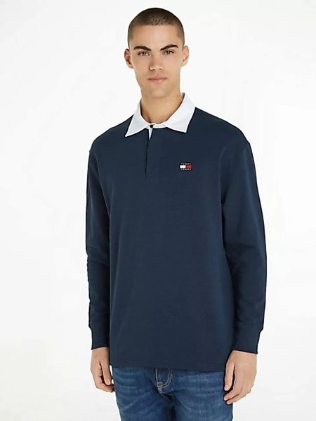 Tommy Jeans Langarm-Poloshirt TJM BADGE RUGBY günstig online kaufen