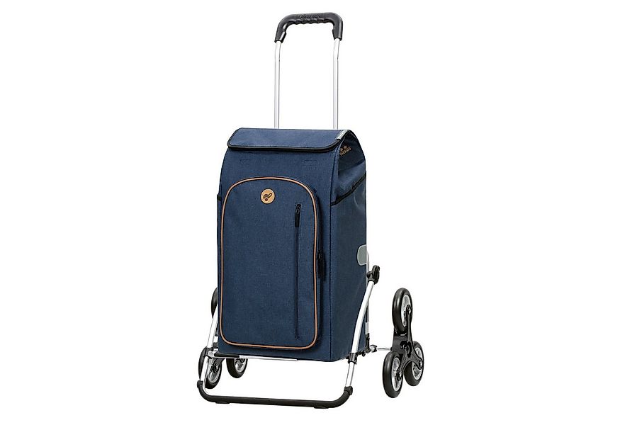 Andersen Einkaufstrolley Treppensteiger Cargo Shopper XXL Folke blau, Therm günstig online kaufen