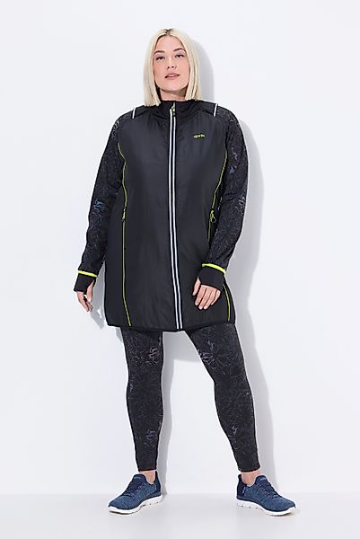 Ulla Popken Sweatjacke 2-in-1-Funktionsmantel Ärmel abnehmbar günstig online kaufen