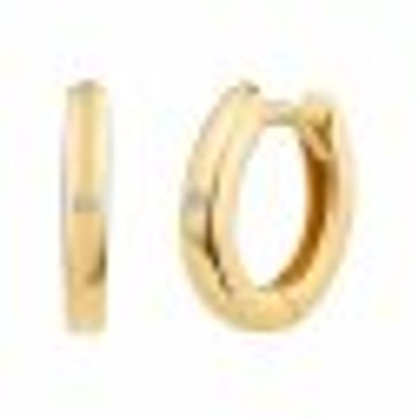 Klappcreolen 925 Silber vergoldet Zirkonia günstig online kaufen