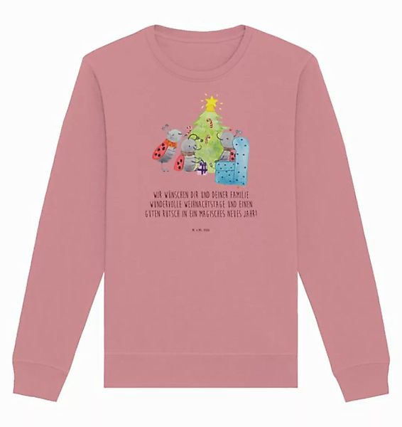 Mr. & Mrs. Panda Longpullover Größe XS Weihnachten Smörle - Canyon Pink - G günstig online kaufen