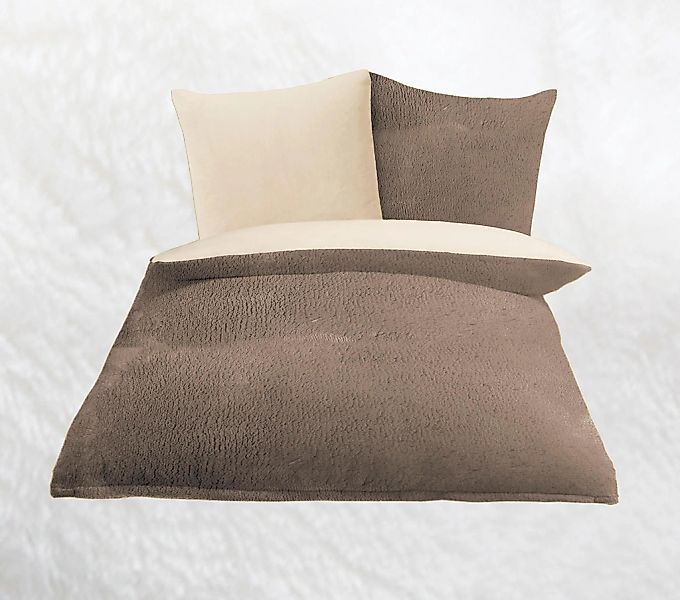 Gözze Wendebettwäsche "Superflausch in Gr. 135x200 oder 155x220 cm" 2 Stk. günstig online kaufen