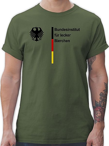 Shirtracer T-Shirt Bundesinstitut für lecker Bierchen, günstig online kaufen