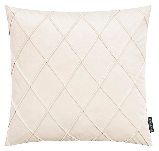 Magma Heimtex Kissenbezug Zwei Nobless Kissenhüllen 40x40cm samtig weich ei günstig online kaufen