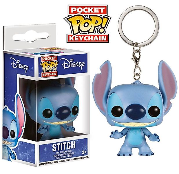 Funko Schlüsselanhänger Keychain - Lilo & Stitch - Stitch #6829 günstig online kaufen