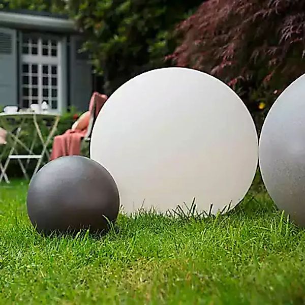 8 seasons design Shining Globe (Solar) Gartenleuchte weiß günstig online kaufen