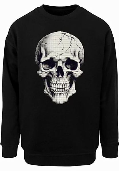 Merchcode Rundhalspullover Merchcode Halloween - Skull Crewneck (1-tlg) günstig online kaufen