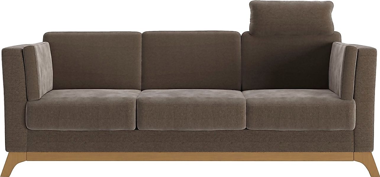 Home affaire 3-Sitzer "Viva", mit Holzrahmen aus Eiche günstig online kaufen