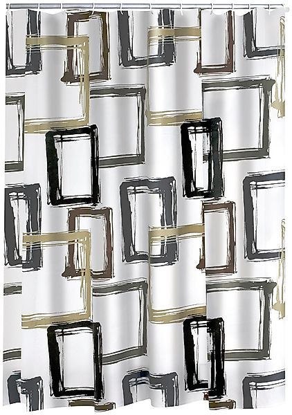 Ridder Duschvorhang Pattern Breite 180 cm, günstig online kaufen