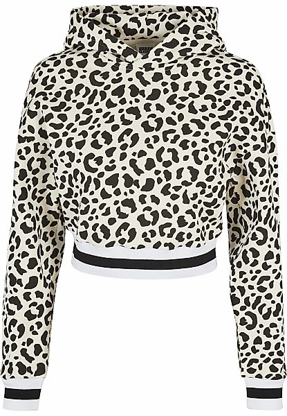 URBAN CLASSICS Kapuzensweatshirt "Urban Classics Damen Ladies Short AOP Col günstig online kaufen