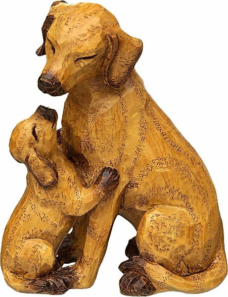 Ambiente Haus Dekofigur "Hund mit Welpe", klein günstig online kaufen