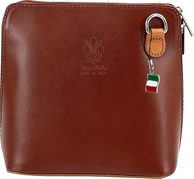 FLORENCE Schultertasche Florence Mini Damen Umhängetasche braun (Umhängetas günstig online kaufen