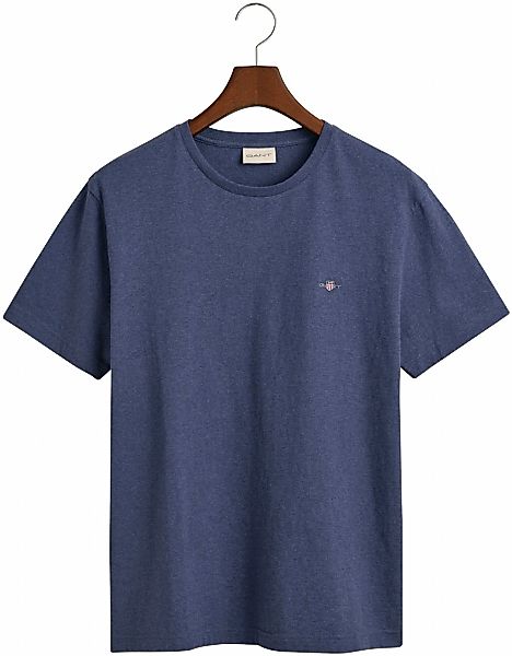 Gant T-Shirt aus Baumwolle Farbe jeansblau Größe: 5XL günstig online kaufen