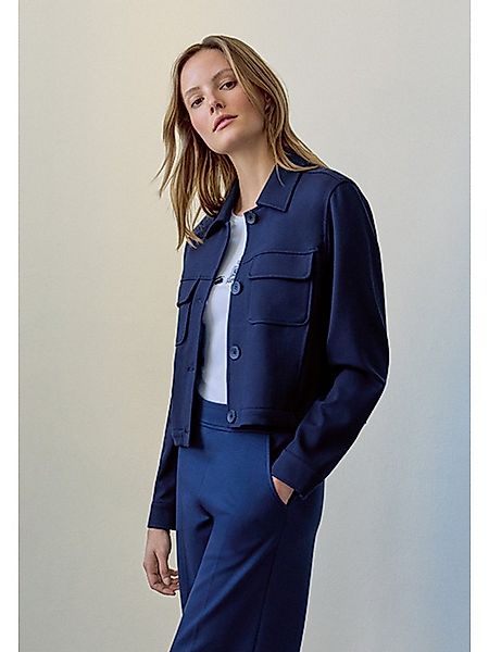 MORE&MORE Jackenblazer Blazerersatz, kurz, kastig günstig online kaufen