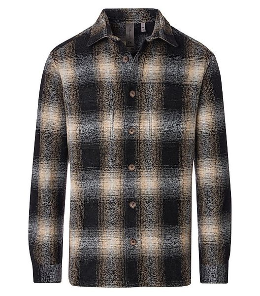 CASAMODA Langarmhemd CASAMODA Hemdjacke kariert günstig online kaufen