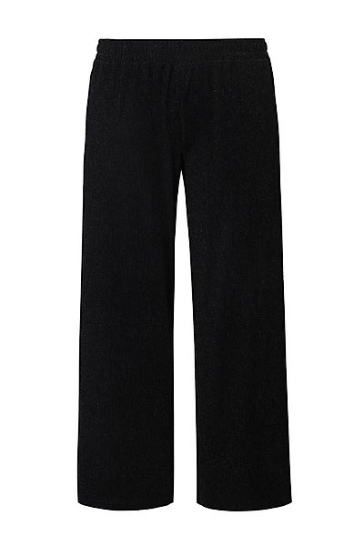 MIAMODA Funktionshose Hose weites Bein Glitzereffekt günstig online kaufen