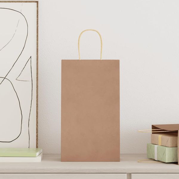 vidaXL Tragetasche Papiertragetaschen 250 Stk. mit günstig online kaufen