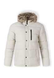 Respect Winterjacke Gefütterte Jacke mit Fellimitat günstig online kaufen