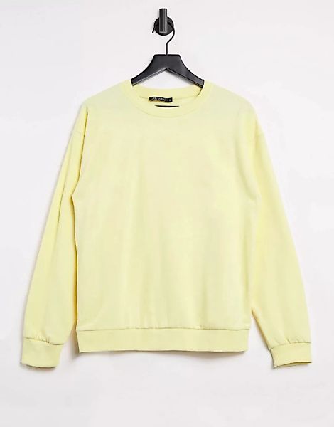 I Saw It First – Sweatshirt in Gelb günstig online kaufen