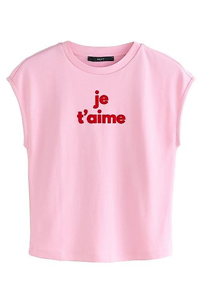 Next T-Shirt Körpernahes T-Shirt mit Rundhalsausschnitt (1-tlg) günstig online kaufen