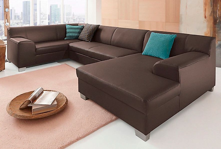 DOMO collection Wohnlandschaft »Amando in vielen Bezugsvarianten, auch in L günstig online kaufen