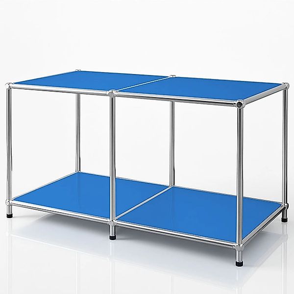 Floordirekt Metallregal Concept Epure MK-016 Sideboard 80 x 40 x 46 cm Blau günstig online kaufen