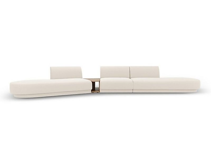 Micadoni Sofa Miley, modular 5-Sitzer ohne Armlehnen günstig online kaufen